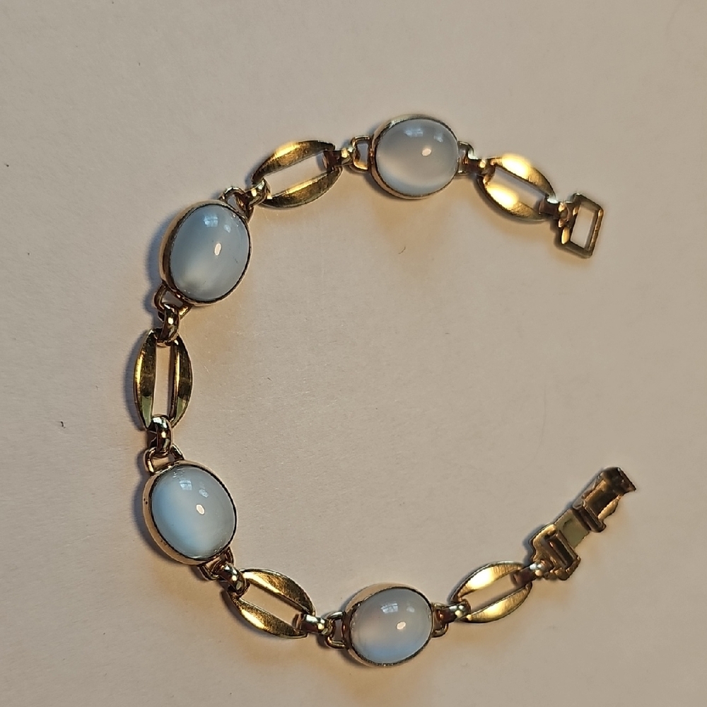 Vintage Faux Moonstone Bracelet
